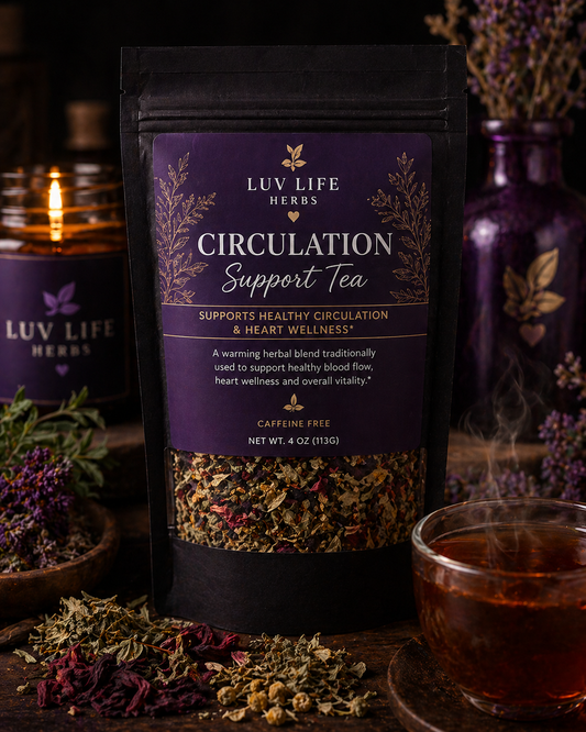 Circulation Support Tea | Herbal Blend for Blood Flow & Heart Wellness