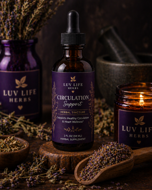 Circulation Support Tincture | Herbal Drops for Blood Flow & Heart Health