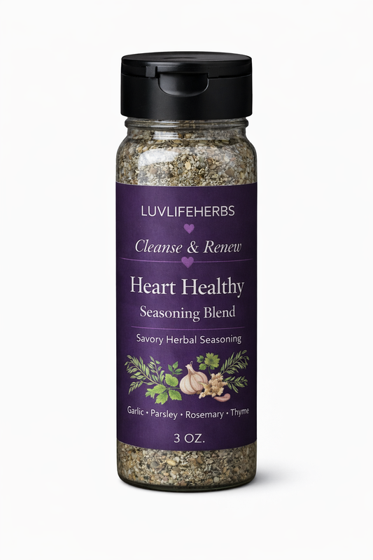 Heart Healthy Seasoning Blend | Salt-Free Herbal Spice Mix for Clean Eating