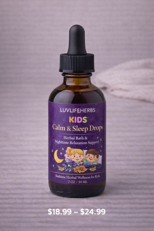 Kids Calm & Sleep Tincture | Gentle Herbal Bedtime Support for Kids