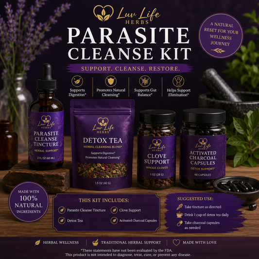 Parasite Cleanse Kit | Herbal Detox & Gut Support Bundle
