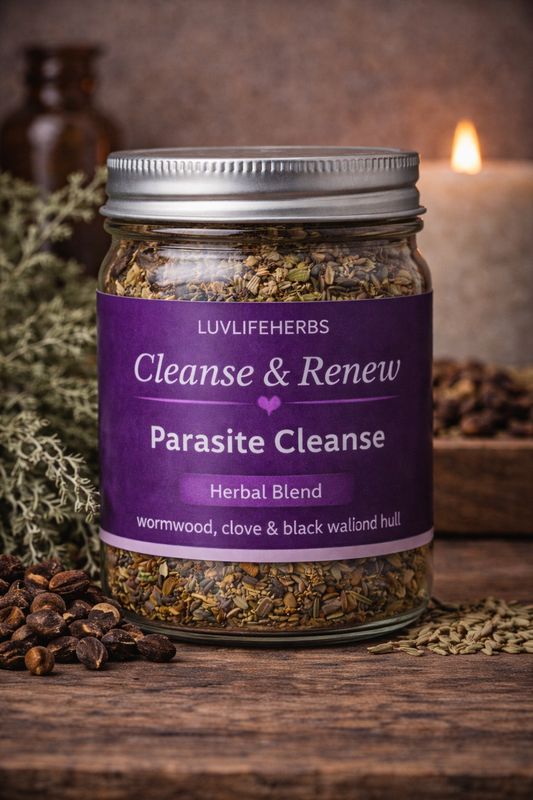 Herbal Parasite Cleanse Tea for Gut Health & Internal Cleansing