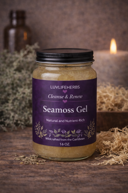 Sea Moss Gel Gold  | Wildcrafted Mineral-Rich Superfood for Energy & Immunity