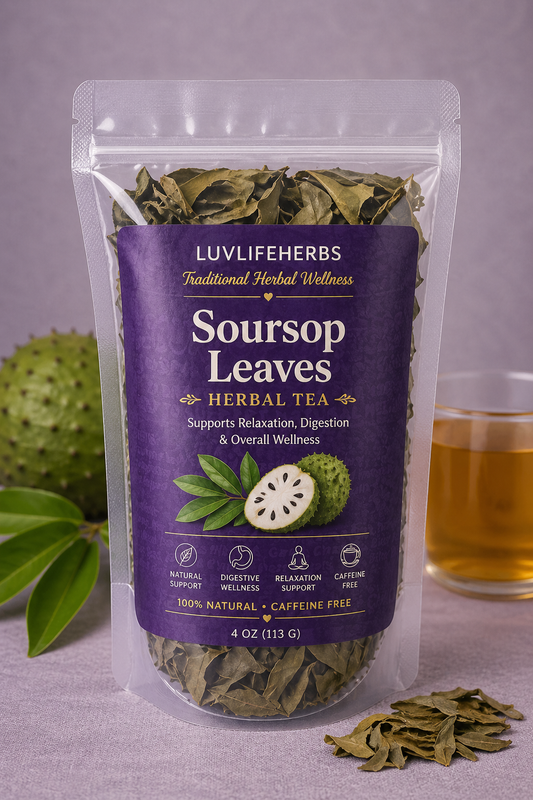 Soursop Leaves Tea | Herbal Wellness Support for Relaxation, Digestion & Daily Balance