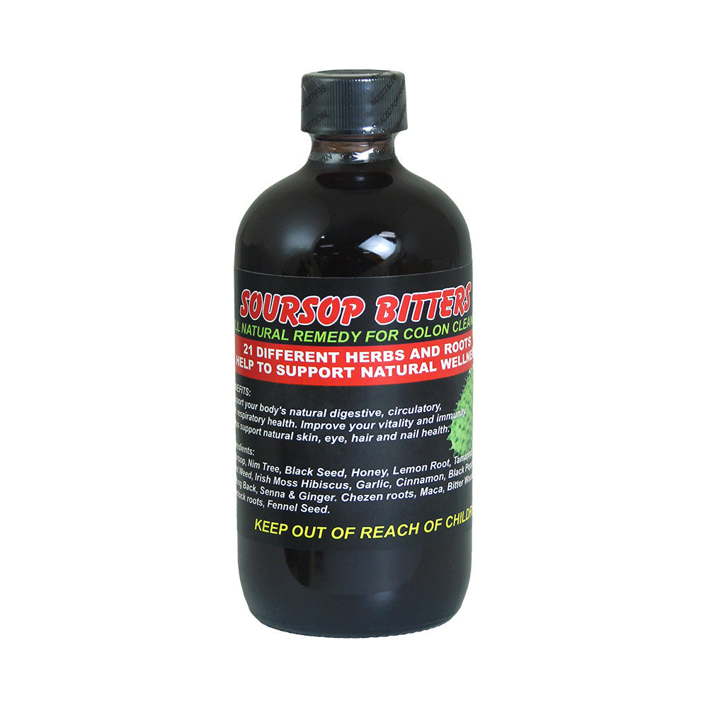 Soursop Bitters | Herbal Digestive Cleanse & Full Body Wellness Tonic (16 oz)