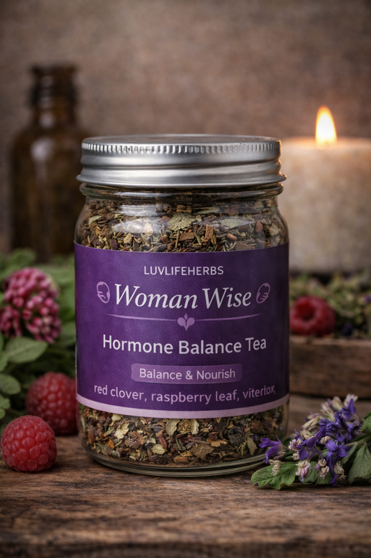 Hormone Balance Tea for Women | Natural Herbal Support for PMS, Mood & Wellness